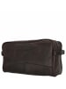 The Chesterfield Brand Stefan - Kulturbeutel Leder 29 cm (black) in braun