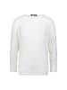 Zero  Sweatshirt mit Wellenmuster in Eggnog