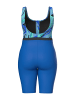 Ulla Popken Badeanzug in royalblau