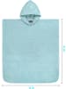 normani Badeponcho aus Bio-Baumwolle Sitra in Hellblau