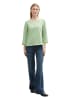 Tom Tailor Sweatshirt in green structure