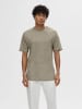 Selected T-Shirt in vetiver