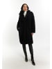 faina Damen Mantel in Schwarz