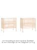 fillikid 2in1 Beistellbett, Stubenbett Nino (auch in braun