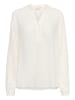 Kaffe Langarm-Bluse KAmathilde in Chalk