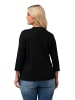 Ulla Popken Shirt in schwarz