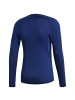 adidas Performance Trainingsshirt AlphaSkin in dunkelblau