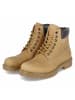 Lumberjack Schnürstiefel in beige