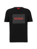 HUGO T-Shirt in Schwarz (Black)