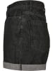 Urban Classics Jeans-Shorts in schwarz