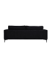 ebuy24 Sofa Bolero Schwarz 215 x 88 cm