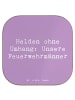 Mr. & Mrs. Panda Tischschoner Spruch Feuerwehrmann Helden mit Sp... in Lavendeltraum