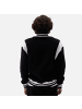 COFI 1453 Basic Jacke Baseballjacke Unisex in Schwarz