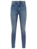 Mavi Jeans Jeans Hoher Bund 5-Pocket Robust in Blau