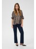 CULTURE Langarm-Bluse CUpaly Relaxed fit in Leopard