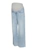 Vero Moda Umstandsjeans mit weitem Bein in Light Blue Denim