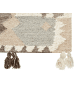 Beliani Kelim ARALEZ in Bunt/Beige/Braun - (W) 160 x (L) 230 cm