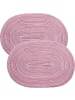 Erwin Müller Tischset 2er-Pack Silves in mauve
