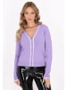 faina Women Cardigan in lavender