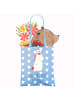 Mr. & Mrs. Panda Shopping Tasche Einhorn Krankenschwester mit Sp... in Sky Blue