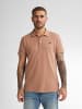 Petrol Industries Klassisches Poloshirt Dolphin in Braun