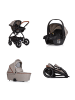 Chipolino Kombikinderwagen 3in1 Prestige in natur