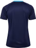 Hummel T-Shirt "Match Triumph Jersey S/S" in Blau