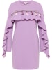 IZIA Damen Sweatkleid in Flieder