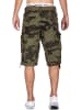 Geographical Norway Herren Regular Fit Shorts Mid Waist in Khaki