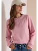 Cecil Sweatshirt mit Rundhals und Artwork in Mellow Rose