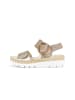 Gabor Fashion Plateau Sandalen in beige