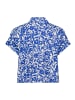 Betty Barclay Leinenbluse mit Kragen in Weiß/Blau