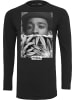 Mister Tee Longsleeve "Wiz Khalifa Half Face Longsleeve" in Schwarz