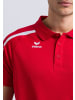 erima Liga 2.0 Poloshirt in rot/dunkelrot/weiss