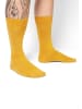 DillySocks 3er Set Socken One Color Smooth in Smooth Golden Yellow