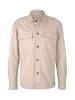 TOM TAILOR Denim Hemd Relaxed Overshirt in Beige