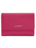 Lazarotti Bologna Leather Geldbörse Leder 14 cm in hot pink