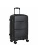 D&N Travel Line 4300 - 4-Rollen-Trolley M 66 cm in schwarz