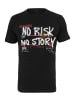 Mister Tee Mister Tee Herren No Risk No Story Tee in black