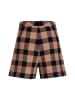 Rich & Royal Shorts Check Shorts Ecovero in blau