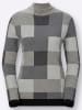 WITT WEIDEN Pullover in grau-schwarz-gemustert