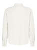 Sublevel Langärmeliges Shirt mit Knöpfen und Brusttasche in Weiß-3