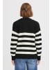 Oxmo V-Ausschnitt-Pullover OXKALA in Schwarz