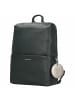 Mandarina Duck Mellow Leather - Rucksack 13" 36 cm Leder (scarab) in scarab