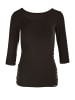 Winshape 3/4-Arm Shirt WS4 in schwarz