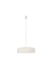 Licht-Erlebnisse Pendelleuchte Ø 50 x (T)110 cm in Weiß