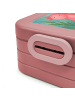 Mr. & Mrs. Panda MEPAL Bentobox Axolotl Niedlich Design mit Spruch in Rot Pastell
