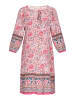 gaya Women Dress in Light Rose Multicolor