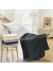 REDBEST Microfaser Sommerdecke 2er-Pack Detroit in anthrazit