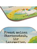 Mr. & Mrs. Panda Glasuntersetzer Einhorn Happy Design mit Spruch in Weiß